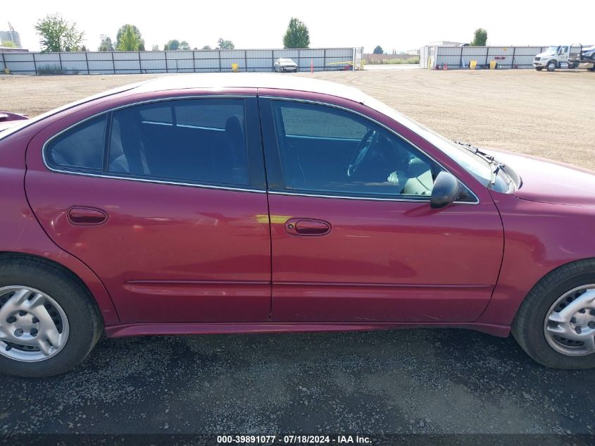 2005 Pontiac Grand Am Se VIN: 1G2NE52E25M196248 Lot: 39891077