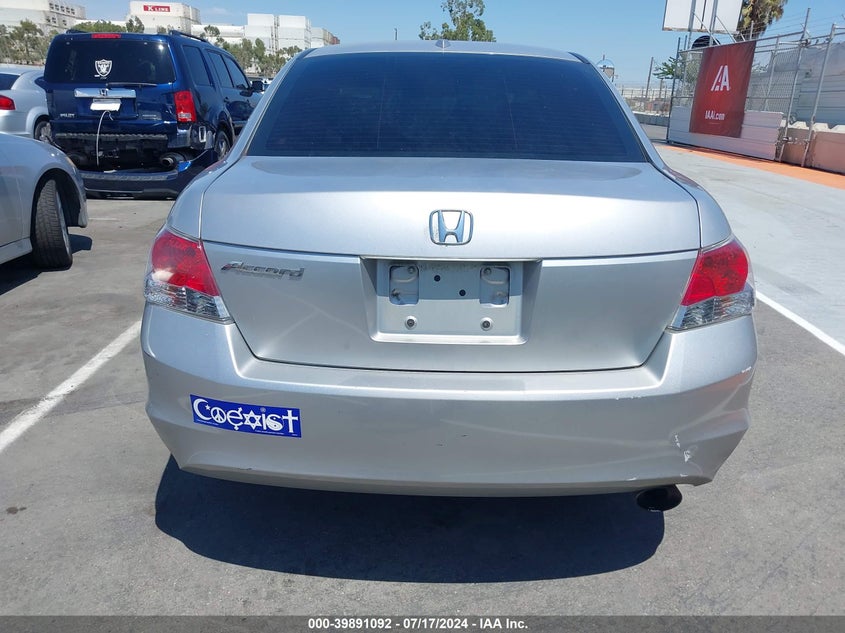 2010 Honda Accord 2.4 Ex-L VIN: 1HGCP2F89AA079876 Lot: 39891092