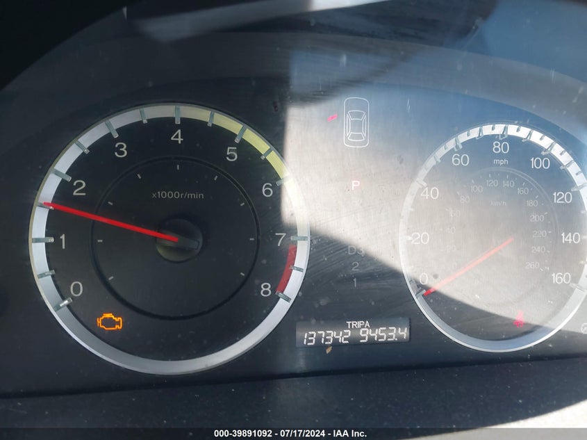 2010 Honda Accord 2.4 Ex-L VIN: 1HGCP2F89AA079876 Lot: 39891092