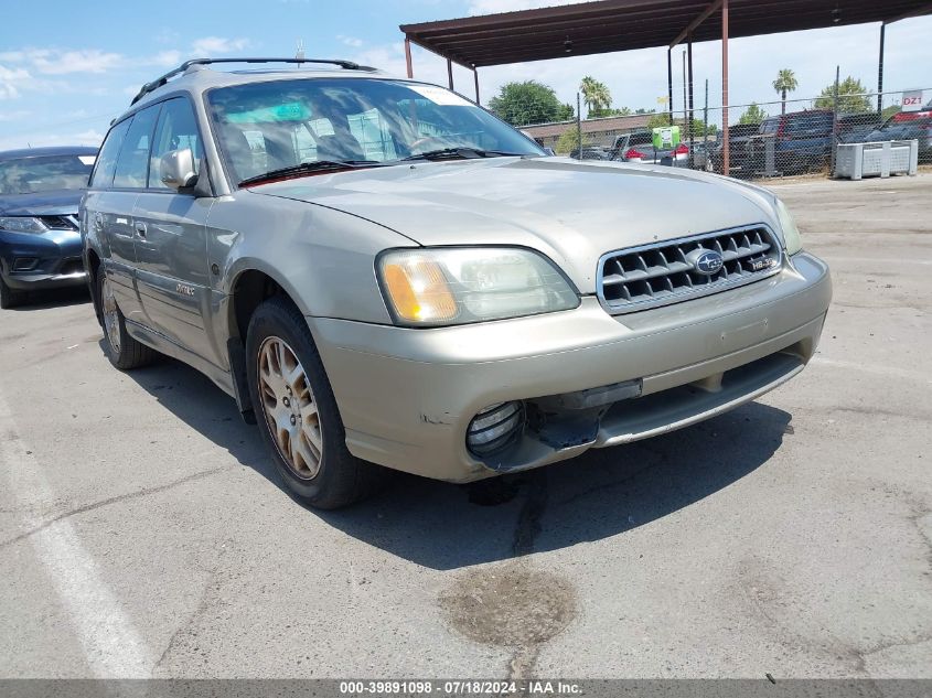 2003 Subaru Legacy Outback H6 3.0 Ll Bean VIN: 4S3BH806837659010 Lot: 39891098