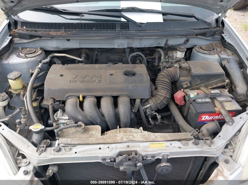 2005 Toyota Corolla Matrix Xr VIN: 2T1KR32E35C475020 Lot: 39891099