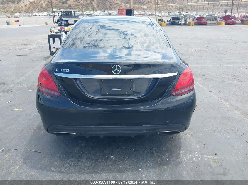 2019 Mercedes-Benz C 300 VIN: 55SWF8DB4KU306415 Lot: 39891100