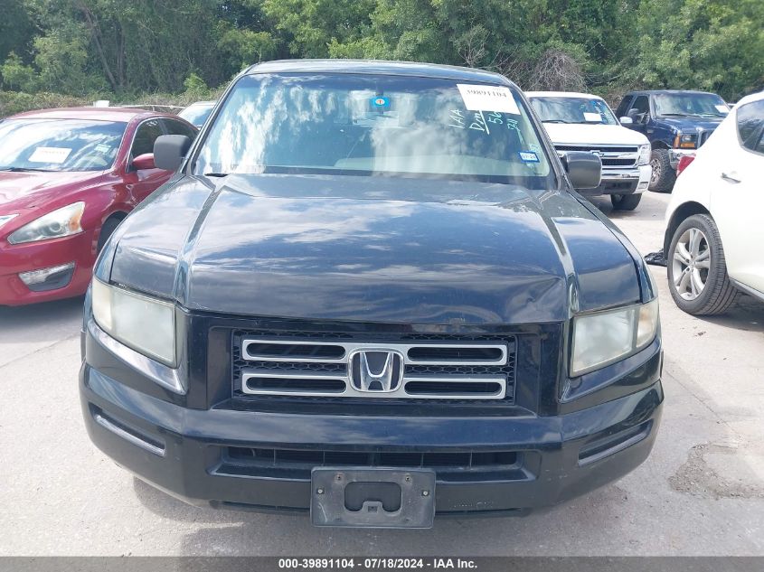 2006 Honda Ridgeline Rt VIN: 2HJYK16296H566525 Lot: 39891104