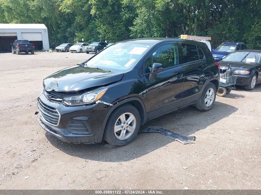 VIN KL7CJKSB7LB053515 2020 CHEVROLET TRAX FWD LS