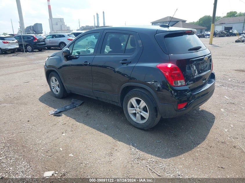 VIN KL7CJKSB7LB053515 2020 CHEVROLET TRAX FWD LS