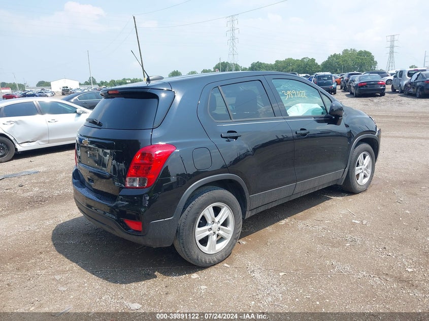 VIN KL7CJKSB7LB053515 2020 CHEVROLET TRAX FWD LS