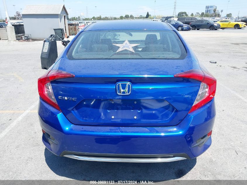 2020 Honda Civic Lx VIN: 2HGFC2F64LH597020 Lot: 39891123