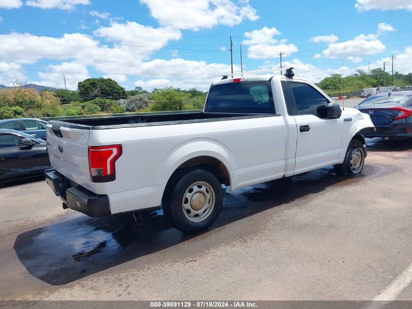 2016 FORD F-150 XL - 1FTMF1C8XGKD60771