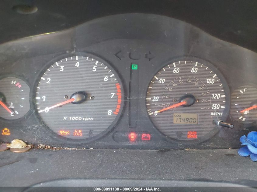 2004 Hyundai Santa Fe Gls VIN: KM8SC13DX4U689785 Lot: 39891138