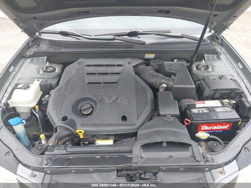 2010 Hyundai Sonata Se V6 VIN: 5NPEU4AF5AH600196 Lot: 39891145