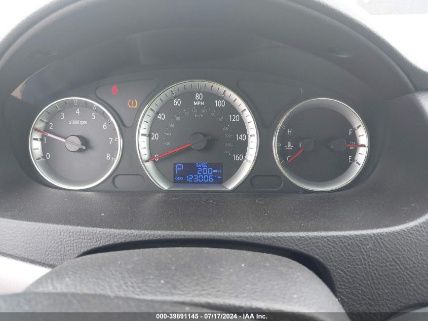 2010 Hyundai Sonata Se V6 VIN: 5NPEU4AF5AH600196 Lot: 39891145