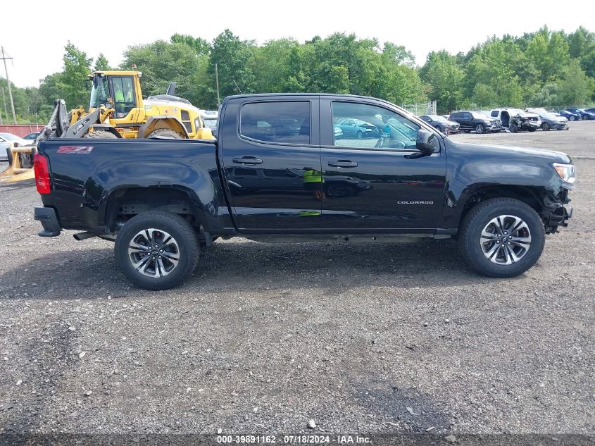 2021 Chevrolet Colorado 4Wd Short Box Z71 VIN: 1GCGTDEN3M1120568 Lot: 39891162