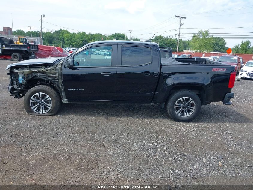 2021 Chevrolet Colorado 4Wd Short Box Z71 VIN: 1GCGTDEN3M1120568 Lot: 39891162