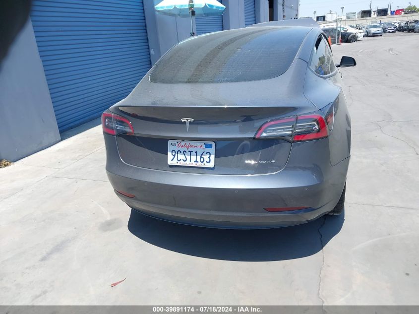 2022 Tesla Model 3 Long Range Dual Motor All-Wheel Drive VIN: 5YJ3E1EB6NF333195 Lot: 39891174