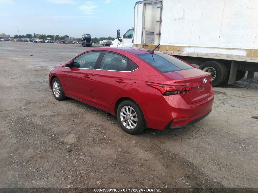 2021 Hyundai Accent Sel VIN: 3KPC24A66ME136518 Lot: 39891183