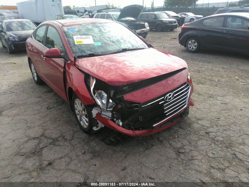 2021 Hyundai Accent Sel VIN: 3KPC24A66ME136518 Lot: 39891183