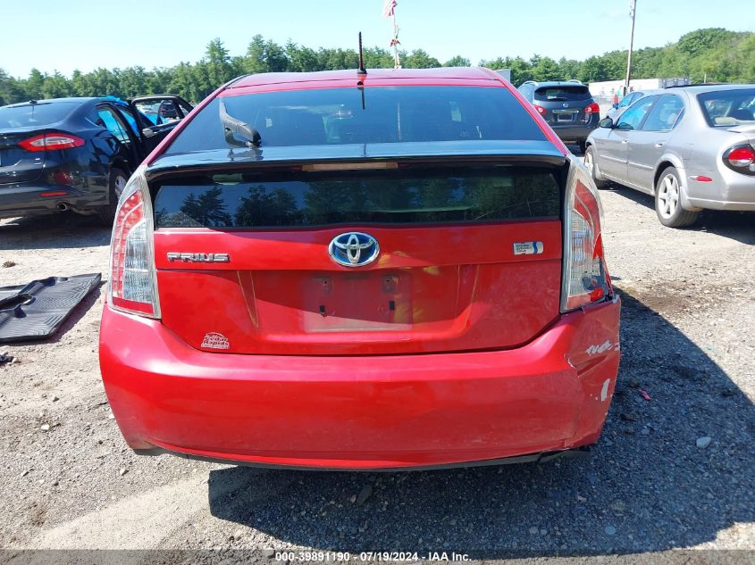 JTDKN3DU5D5555110 2013 Toyota Prius Two