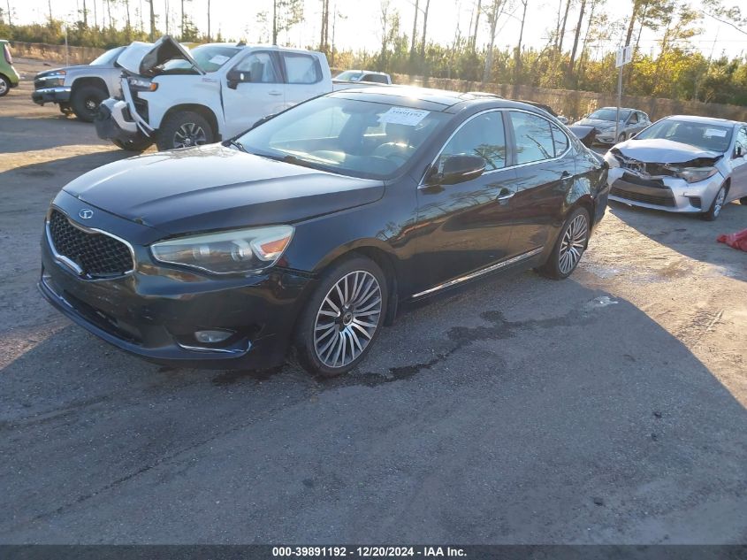 VIN KNALN4D79E5122635 2014 KIA CADENZA no.2