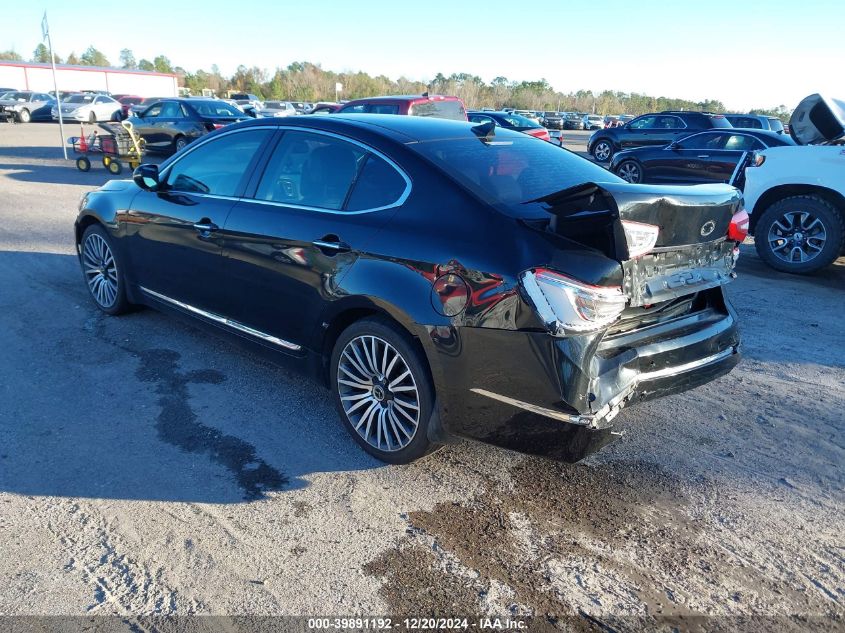 VIN KNALN4D79E5122635 2014 KIA CADENZA no.3