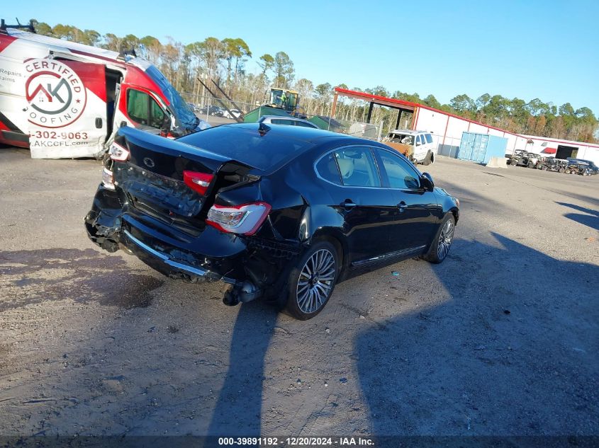 VIN KNALN4D79E5122635 2014 KIA CADENZA no.4