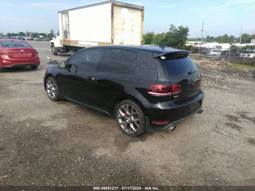 2012 Volkswagen Gti VIN: WVWED7AJ6CW087334 Lot: 39891217