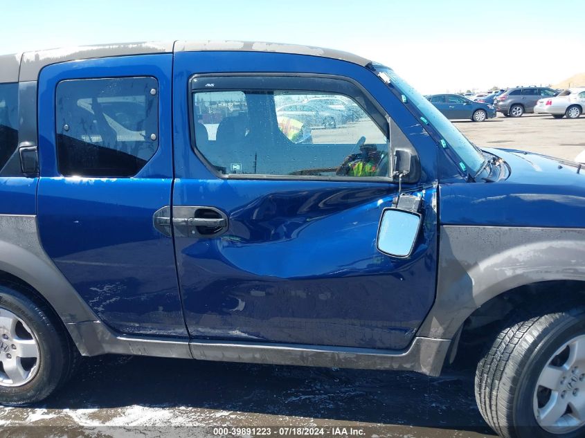 2003 Honda Element Ex VIN: 5J6YH18593L014042 Lot: 39891223