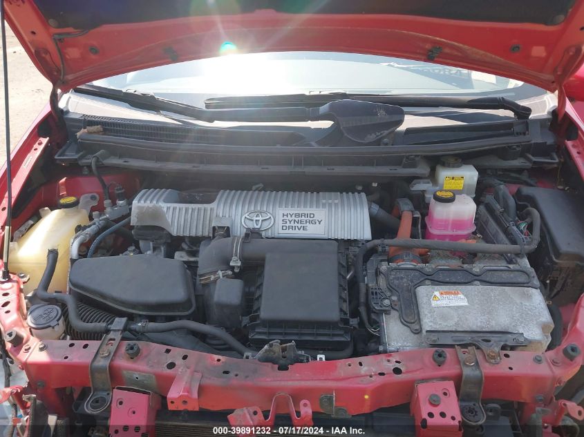 2010 Toyota Prius Iii VIN: JTDKN3DU3A0022018 Lot: 39891232