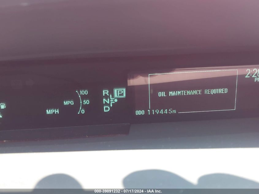 2010 Toyota Prius Iii VIN: JTDKN3DU3A0022018 Lot: 39891232