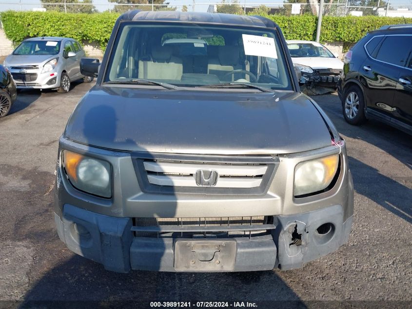 2007 Honda Element Ex VIN: 5J6YH18797L013707 Lot: 39891241