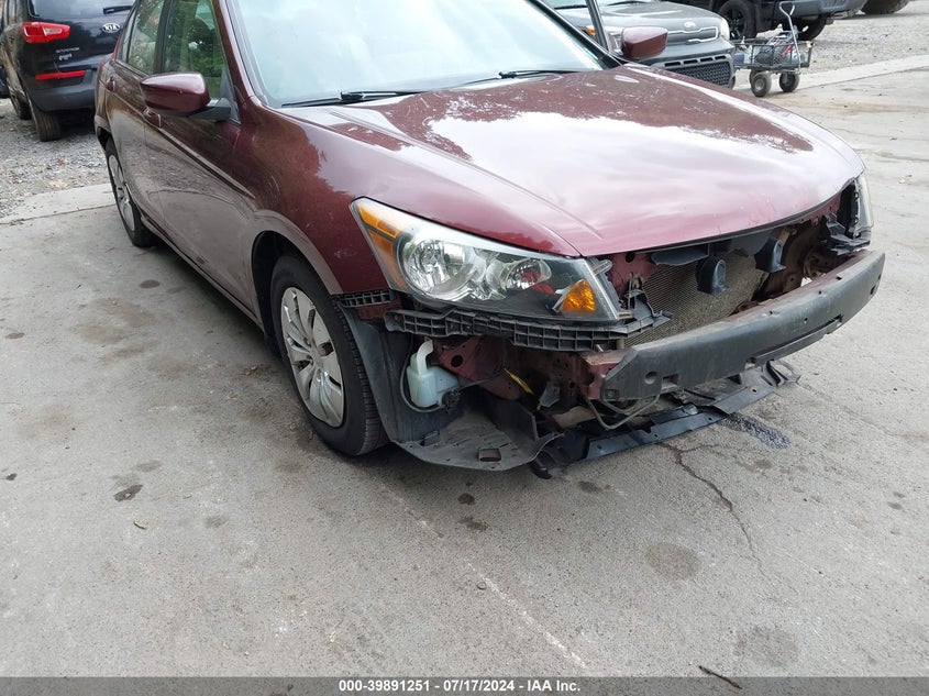 2010 Honda Accord 2.4 Lx VIN: 1HGCP2F33AA092773 Lot: 39891251