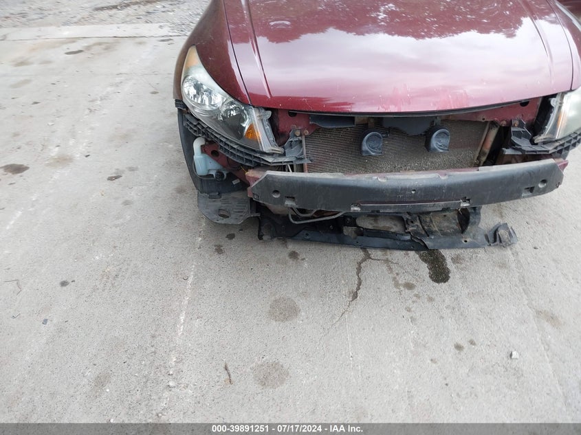 2010 Honda Accord 2.4 Lx VIN: 1HGCP2F33AA092773 Lot: 39891251