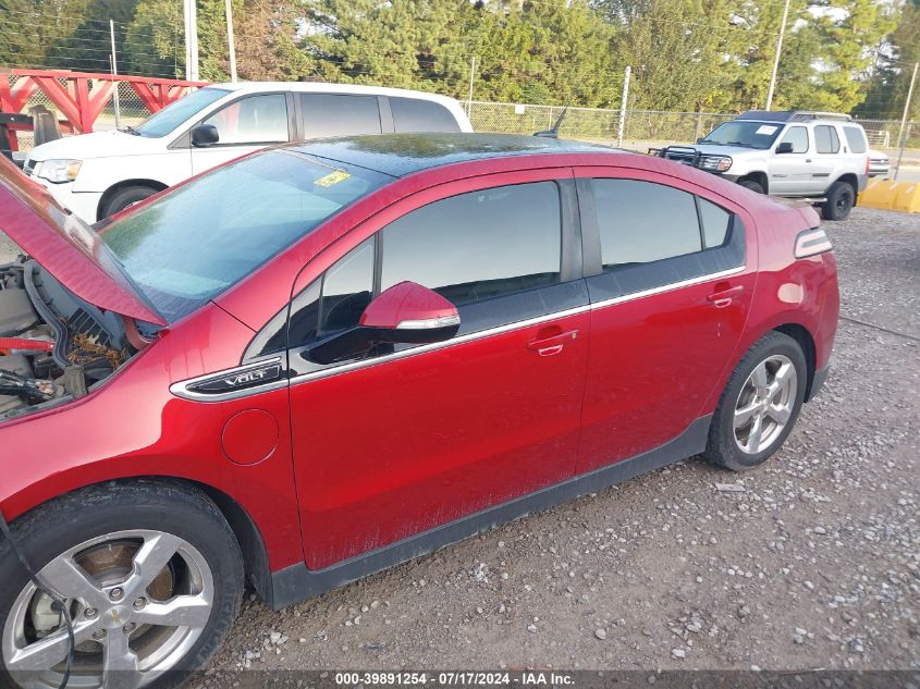2011 Chevrolet Volt VIN: 1G1RD6E40BU102252 Lot: 39891254