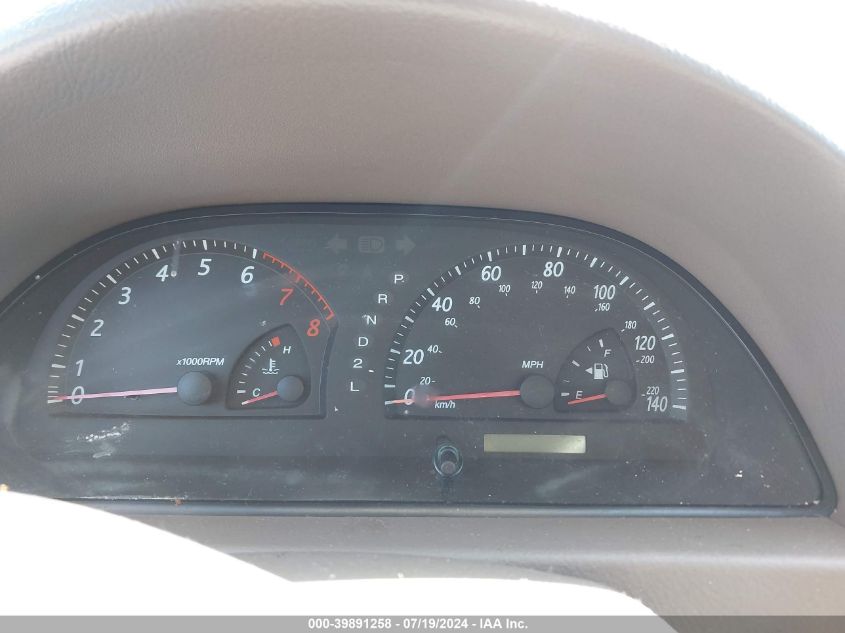 2004 Toyota Camry Le VIN: 4T1BE32K54U838433 Lot: 39891258