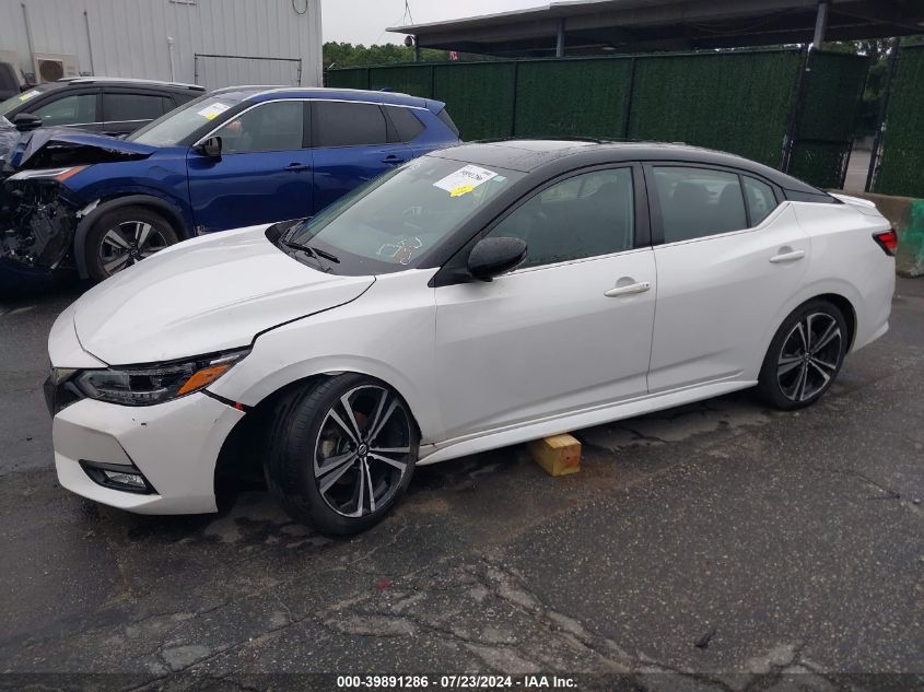 2020 Nissan Sentra Sr Xtronic Cvt VIN: 3N1AB8DV1LY272458 Lot: 39891286