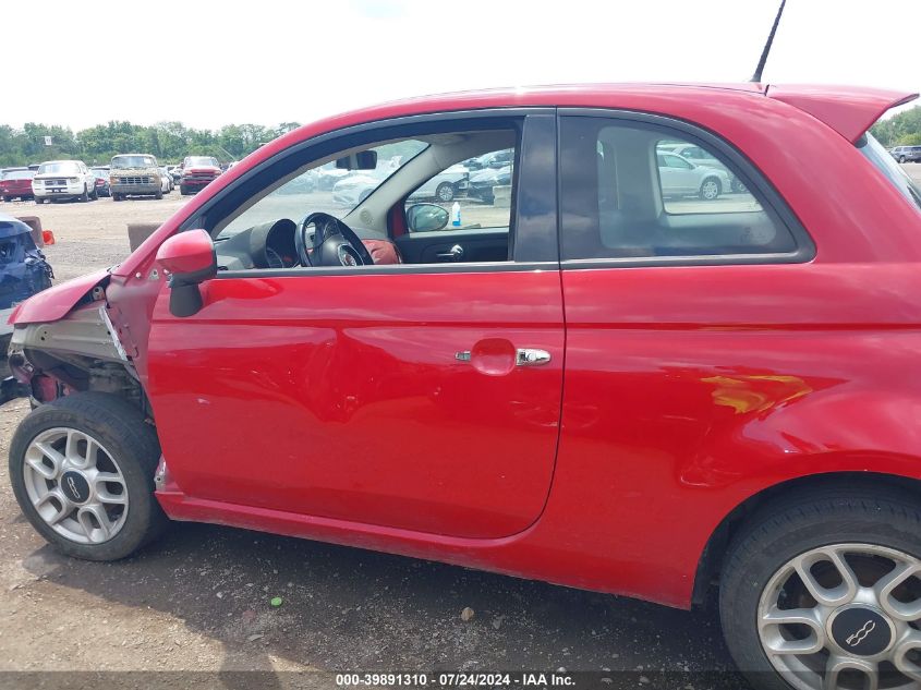 2013 Fiat 500 Pop VIN: 3C3CFFAR9DT749047 Lot: 39891310