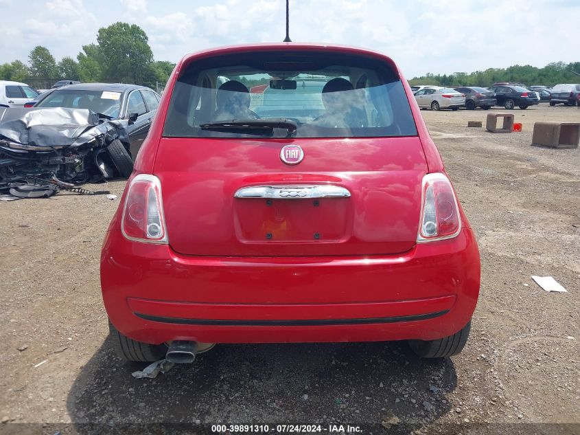 2013 Fiat 500 Pop VIN: 3C3CFFAR9DT749047 Lot: 39891310