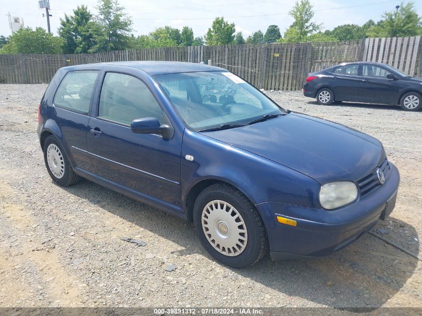 9BWBK61J524023949 | 2002 VOLKSWAGEN GOLF