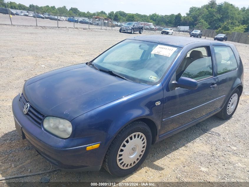 9BWBK61J524023949 | 2002 VOLKSWAGEN GOLF