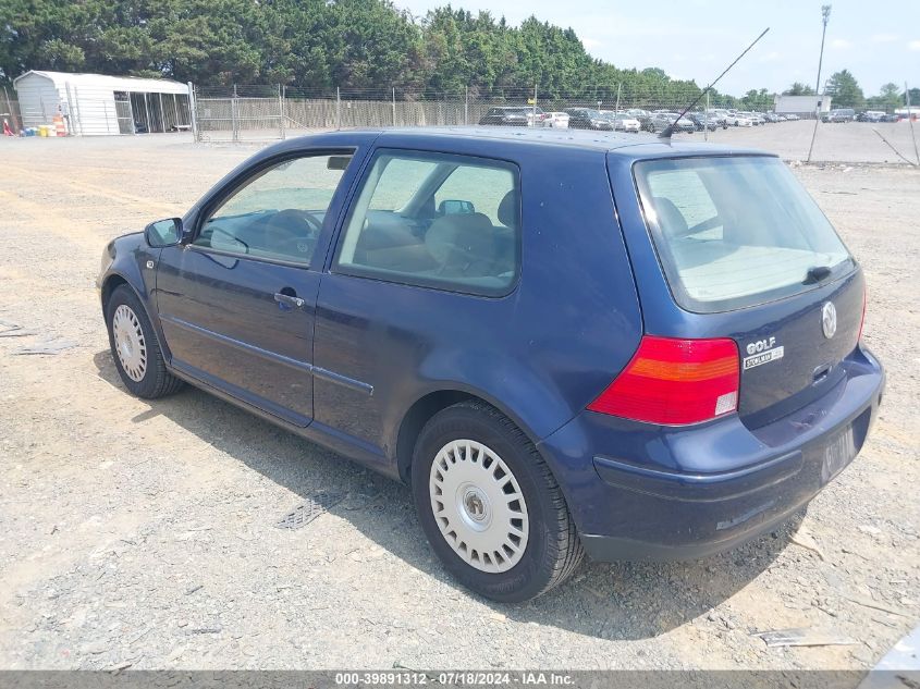 9BWBK61J524023949 | 2002 VOLKSWAGEN GOLF