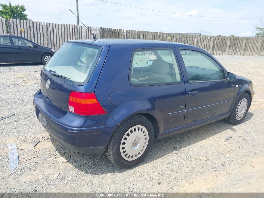 9BWBK61J524023949 | 2002 VOLKSWAGEN GOLF