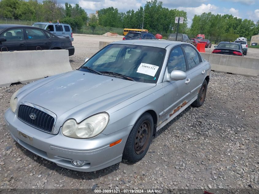 2003 Hyundai Sonata Gl VIN: KMHWF25S13A799909 Lot: 39891321