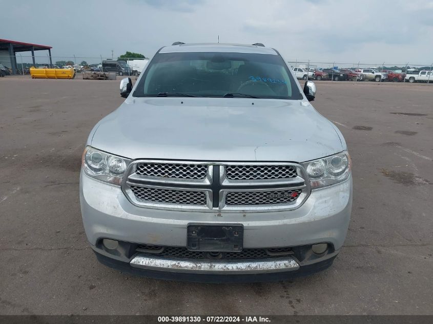 2013 Dodge Durango Citadel VIN: 1C4SDJET8DC602462 Lot: 39891330