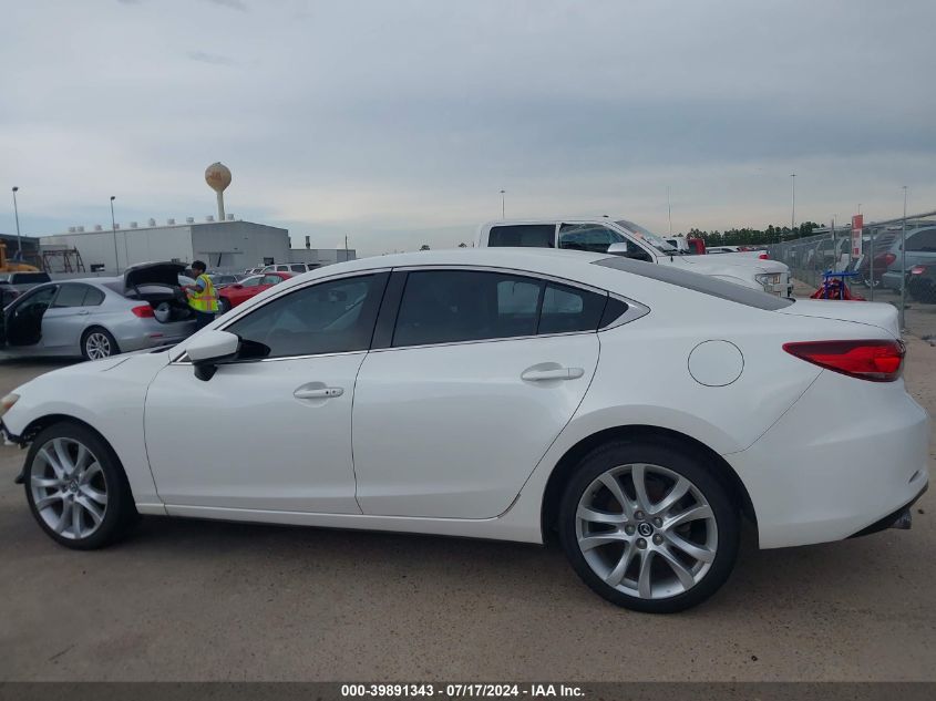 2015 Mazda Mazda6 I Touring VIN: JM1GJ1V55F1201773 Lot: 39891343