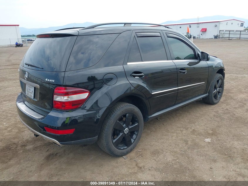 2011 Mercedes-Benz Ml 350 350 4Matic VIN: 4JGBB8GB6BA645849 Lot: 39891349