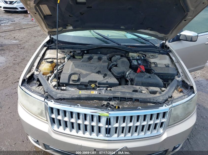 2007 Lincoln Mkz VIN: 3LNHM26T57R633748 Lot: 39891351