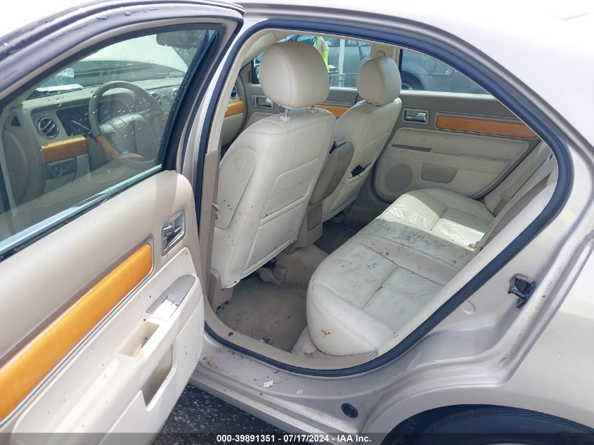 2007 Lincoln Mkz VIN: 3LNHM26T57R633748 Lot: 39891351