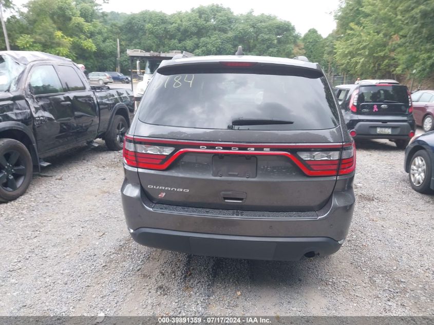 2020 Dodge Durango Sxt Plus Awd VIN: 1C4RDJAG4LC325184 Lot: 39891359