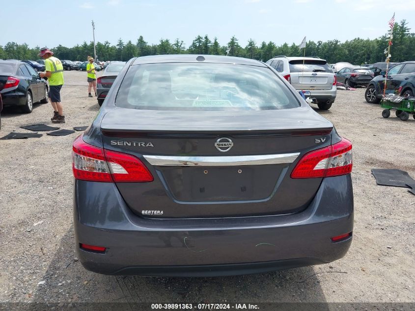 2015 Nissan Sentra Sv VIN: 3N1AB7AP4FY303108 Lot: 39891363