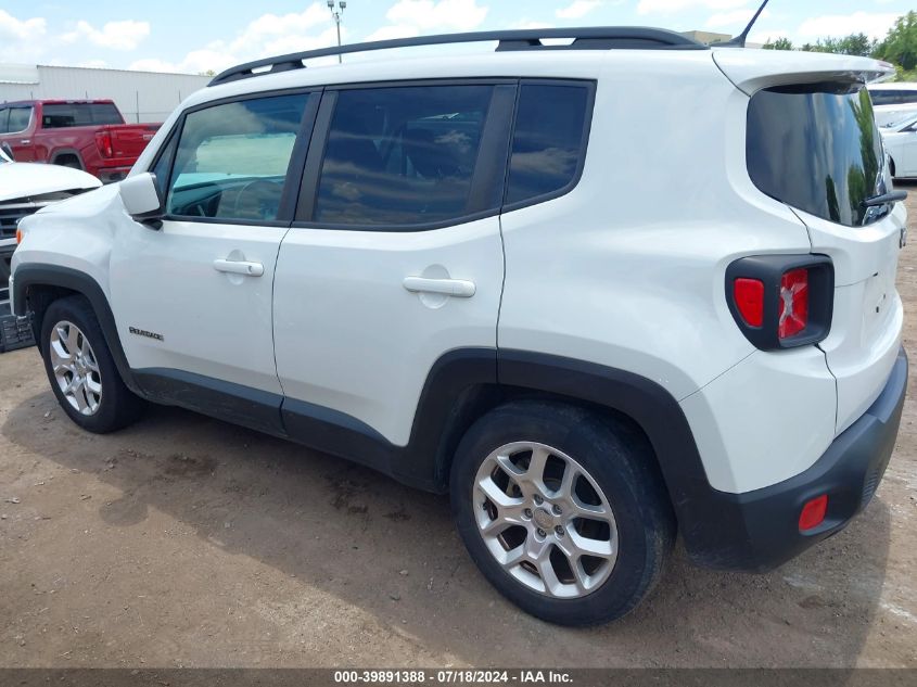 2015 Jeep Renegade Latitude VIN: ZACCJABT4FPC26665 Lot: 39891388