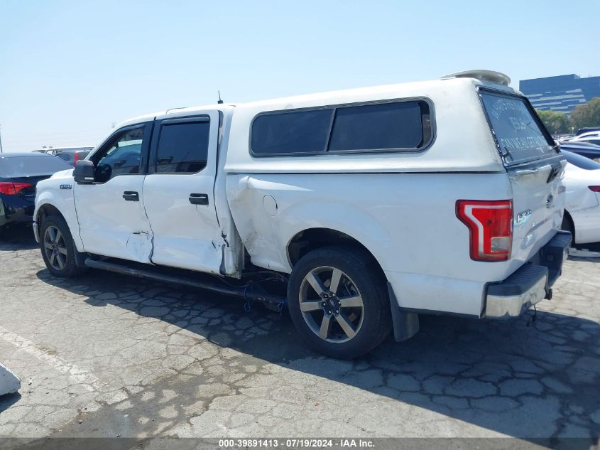 2016 Ford F-150 Xlt VIN: 1FTEW1CF9GKD19504 Lot: 39891413